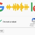 Google Audio reCaptcha 2 150x150
